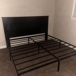 King Bed frame And Headboard