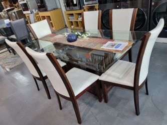 Nuevo Juego De Comedor 6 🪑Sillas Pagó Inicial Es De $54 no se necesita crédito 💳