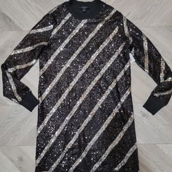 AllSaints Sequin Dress