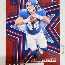 2025 Panini Rookies & Stars - Rookies Cam Skattebo #110 Red (RC)