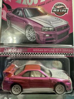 🔥red Line🔥Nissan Skyline Get-RHotWheels🔥