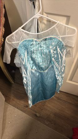 Elsa Frozen Girls Costume Dress
