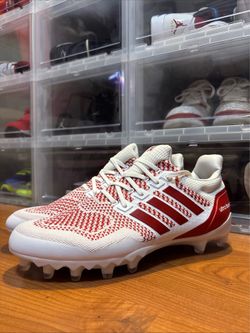 Adidas SM UltraBoost Cleat Nebraska Cornhuskers PE KJ6024 Football Cleats Sz 13M