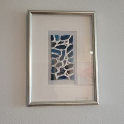 Framed 3D Agate Print 13"x 18"