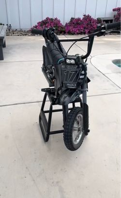 Black Electric e-Bike
