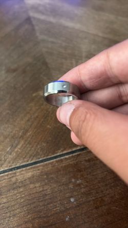 Stainless Steel Rings and Rubber Ring - Size 10 (Read Description)