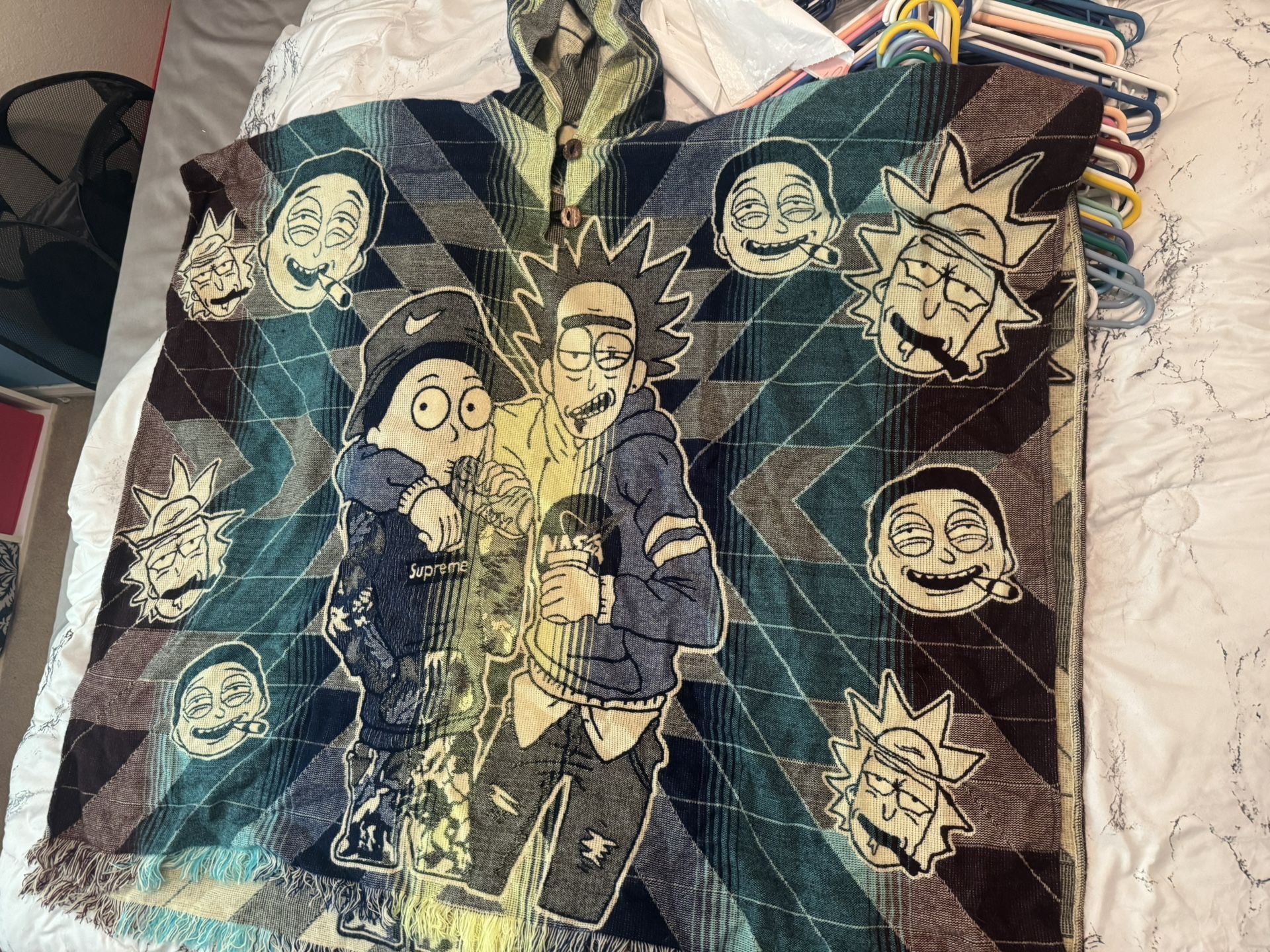 Rick And Morty Poncho