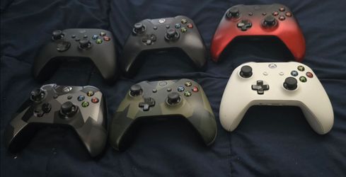 Xbox one controllers $20 each and 1  for $15