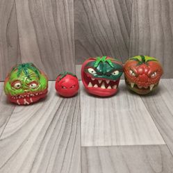 Vintage Attack Of The Killer Tomatoes Figurines 