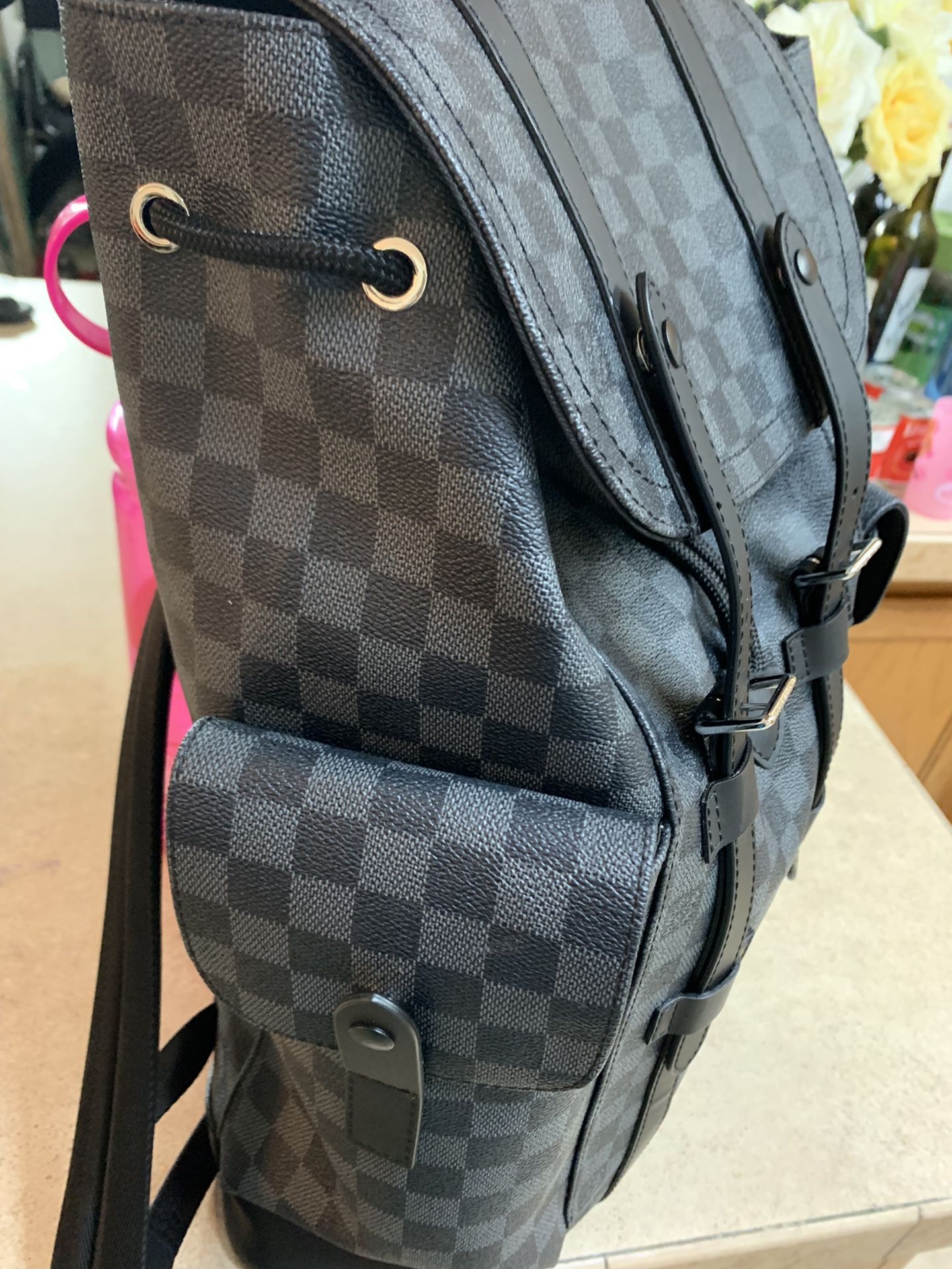 LV x Supreme Christopher pm Backpack for Sale in Sarahsville, OH - OfferUp