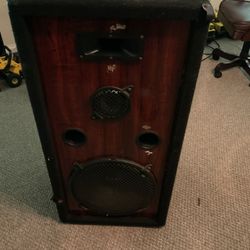 One Vintage Tall Speaker 