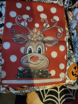 Christmas Reindeer Holiday Kitchen Table Runner