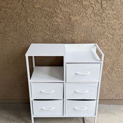 5-Drawer Storage Organizer / Dresser - White