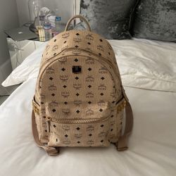 MCM Backpack Beige 