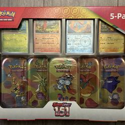 151 Mini Tin 5-Pack | Costco Exclusive |