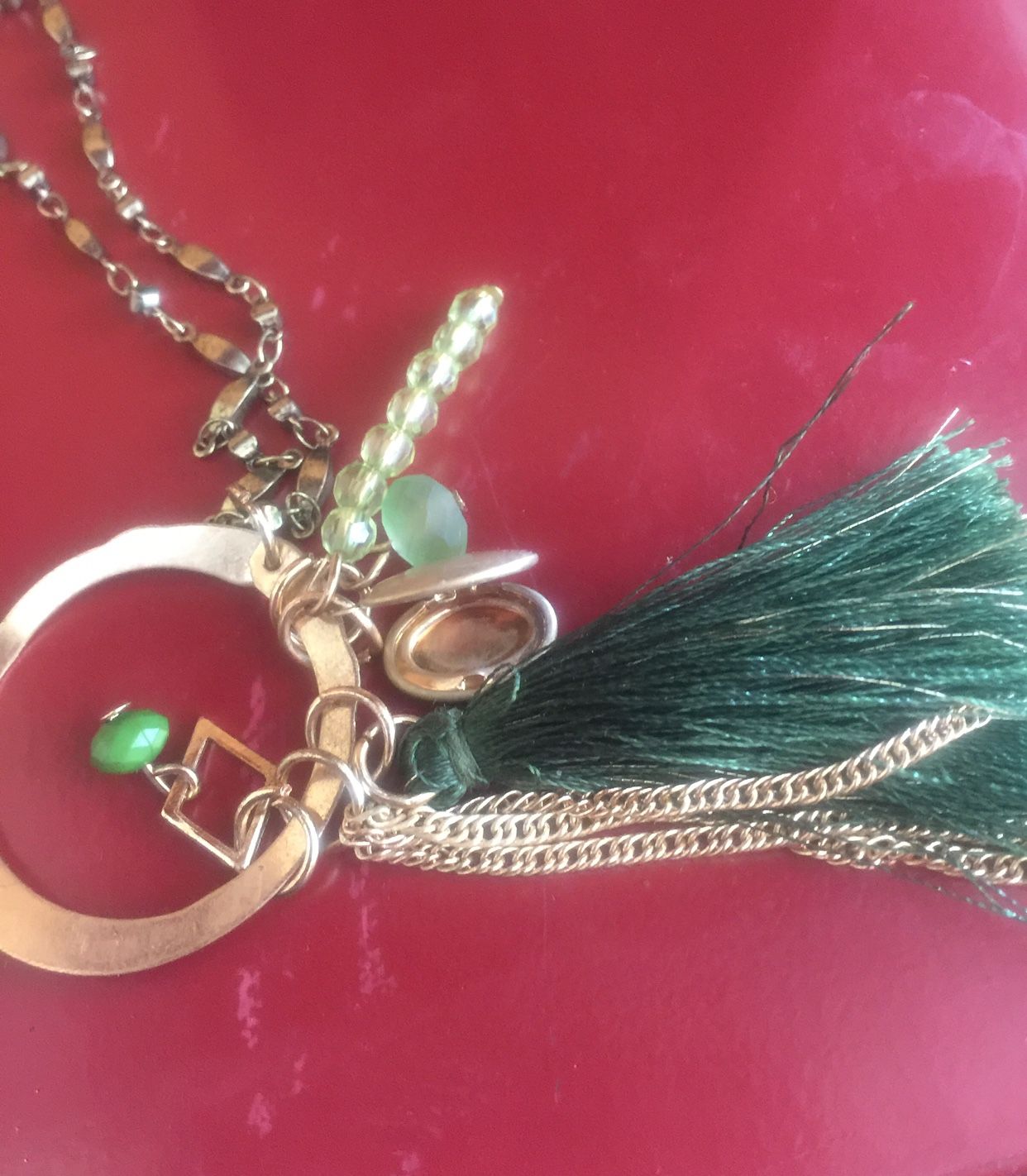 Dramatic Charm necklace