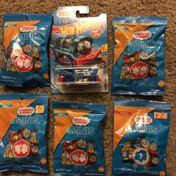 Thomas and friends minis and Hotwheel