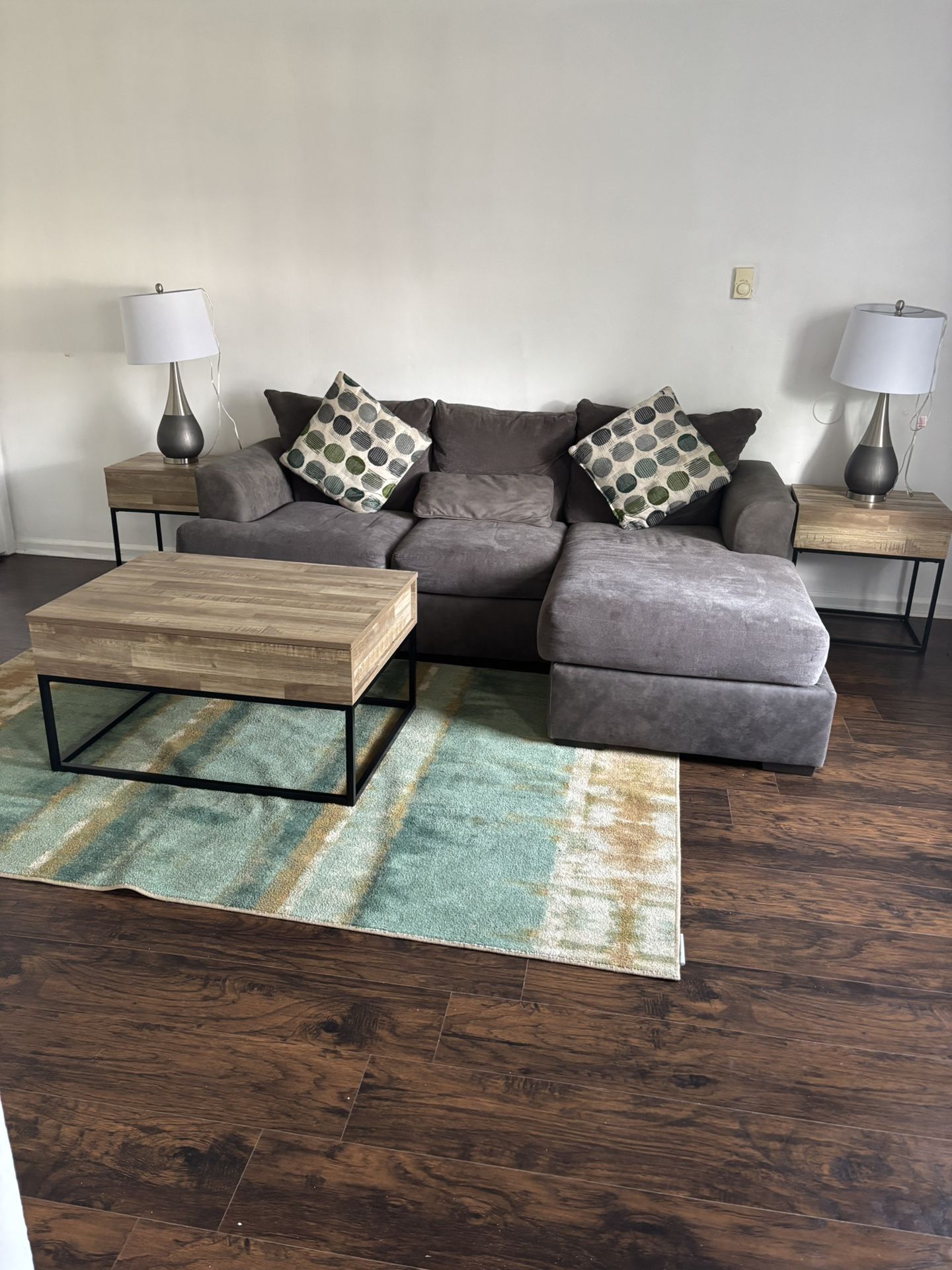 Grey Couch Set
