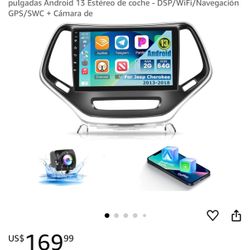 2+64GB Radio Car Jeep Cherokee 2013-2018 - Carplay Wireless Android Car 