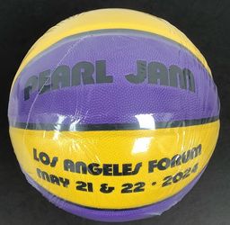 Pearl Jam Los Angeles Kia Forum Basketball Dark Matter Tour May 21 22 2024 NEW