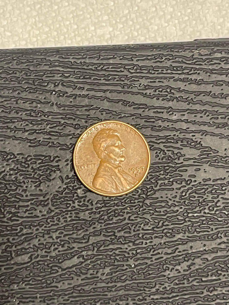 1957 D Wheat Penny 