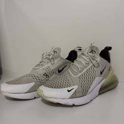 Men’s White Nike Air 270’s Men’s 10.5