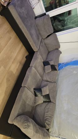 Sectional sofa w/ a FREE king size mattress