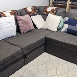 Gray Sectional Sofa