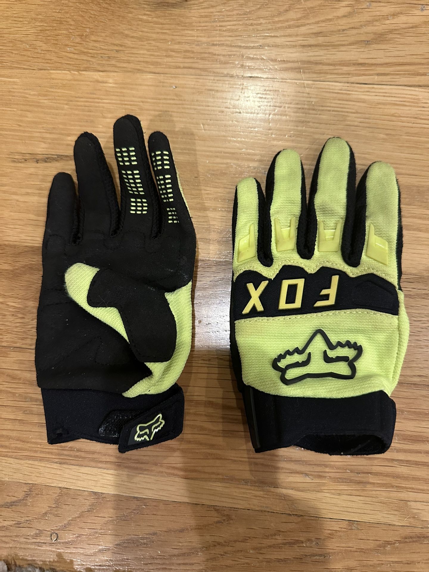 Fox Mountain Biking Gloves Youth Small