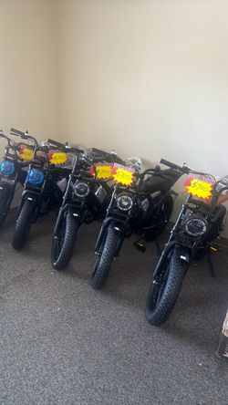 Electric bike assembled many are brand new