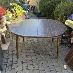 Wooden Table 42’-54’-32h You Can extend 