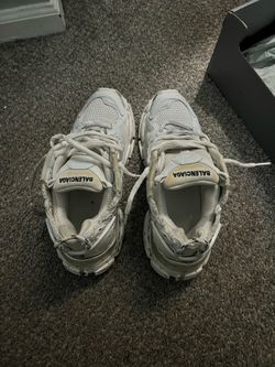 White balenciaga runners size 41 EU
