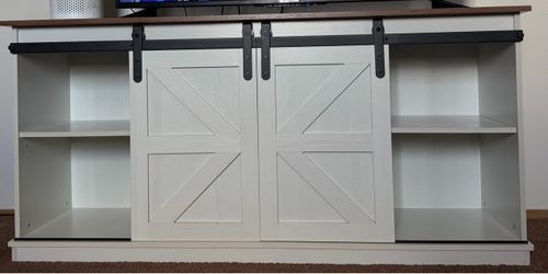 Farmhouse style TV stand ($40 OBO)