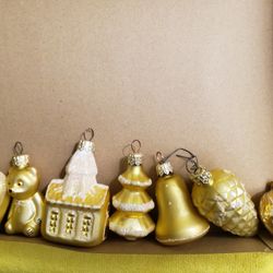 Vintage Glass Christmas Ornaments