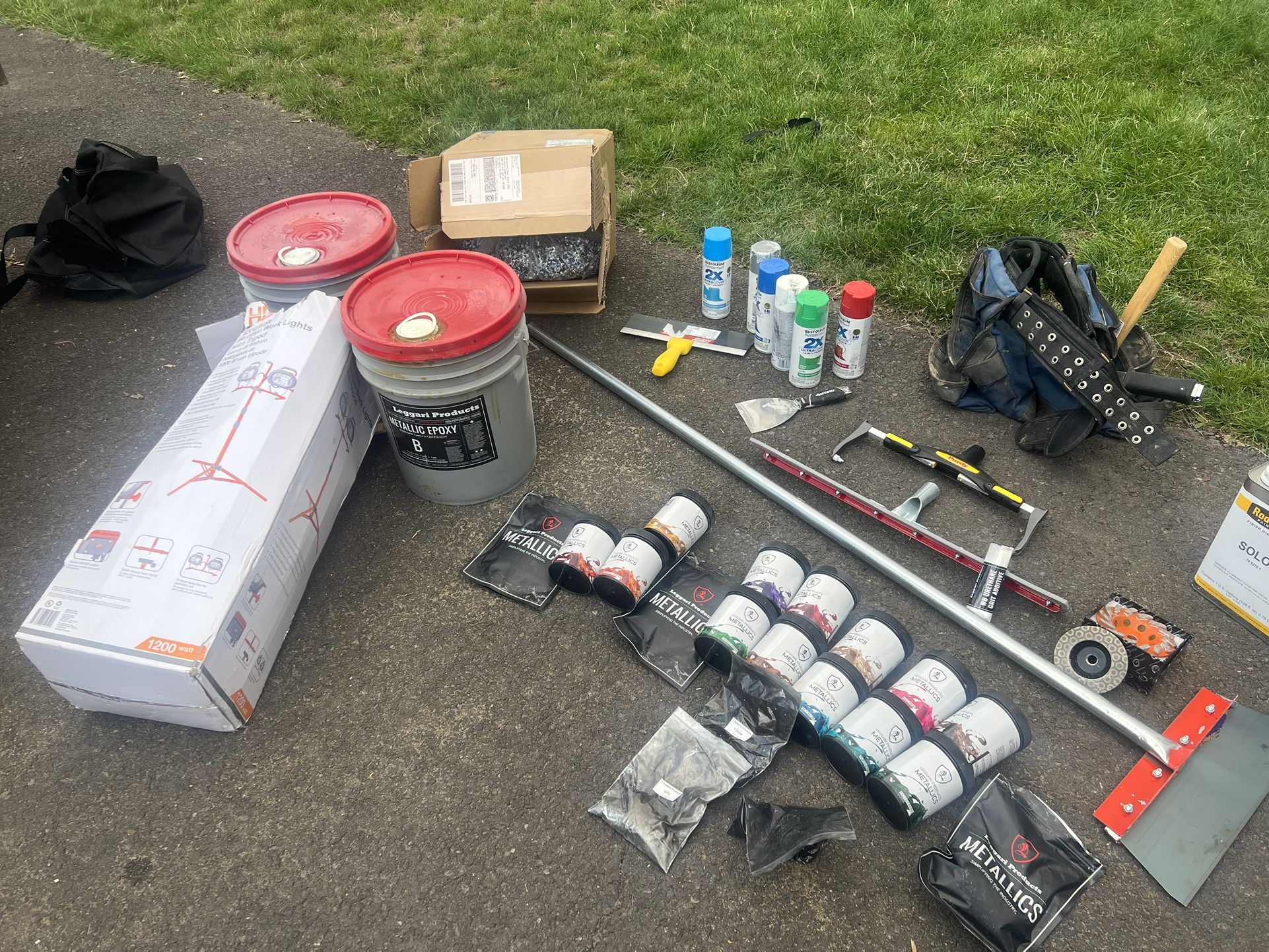 Concrete Epoxy Garage Floor Kit