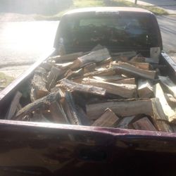 Truck Bed Of Firewood
