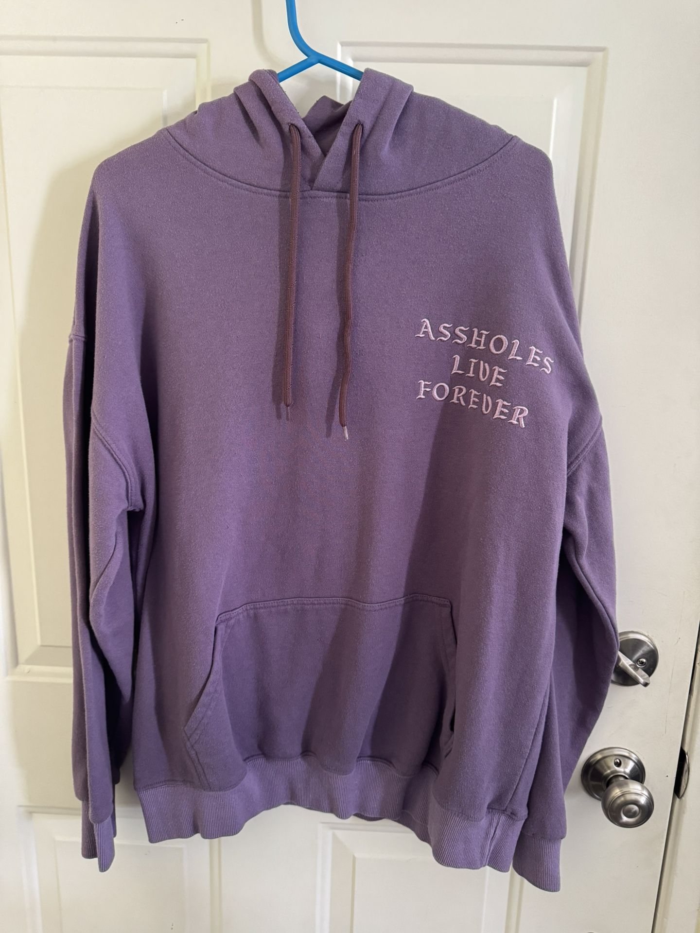 ALF Purple Hoodie Large
