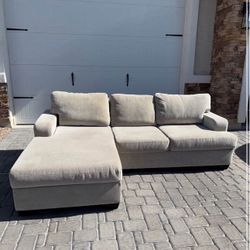 Two Piece Grey Sectional