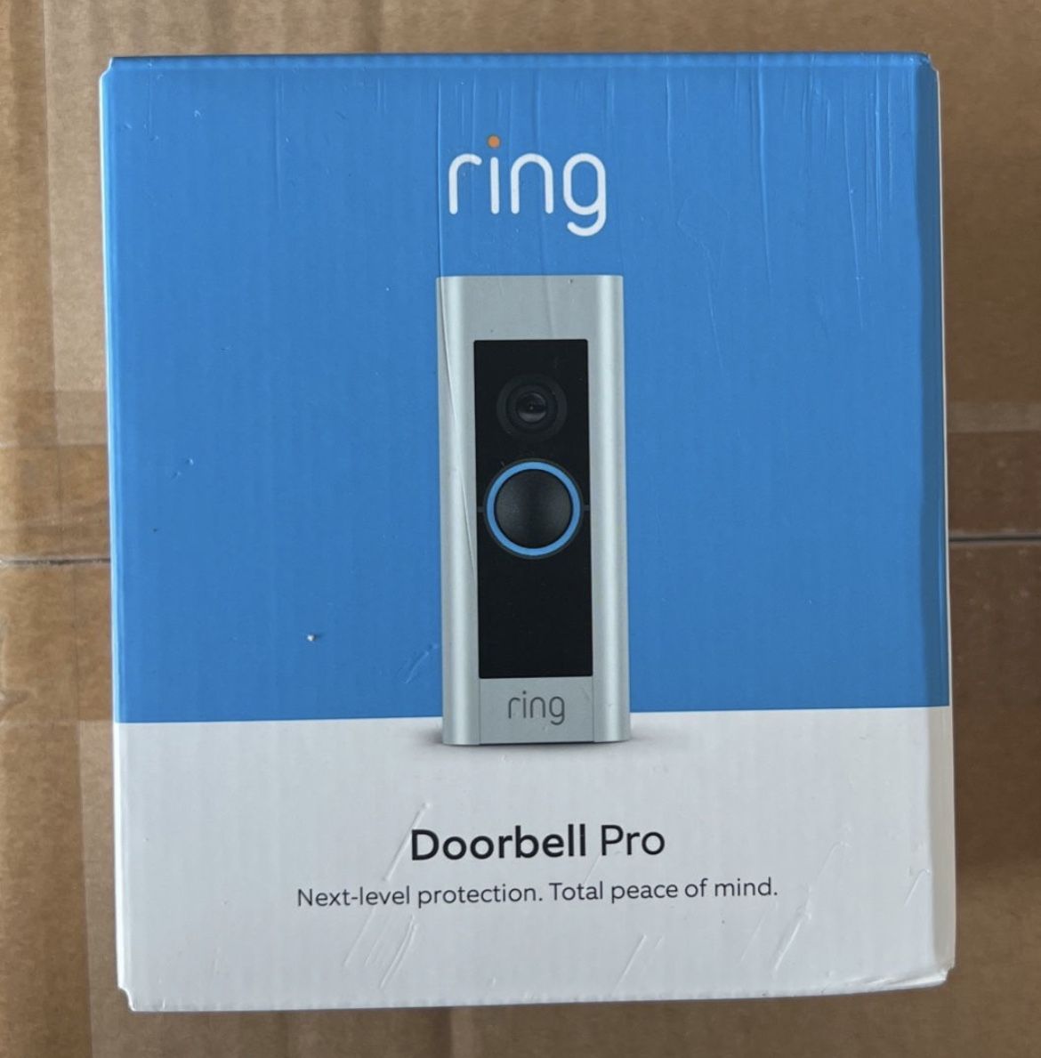New Ring Video Doorbell Pro Wired Camera Front Door 1080p HD Video