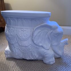 Large Elephant Floor Table 