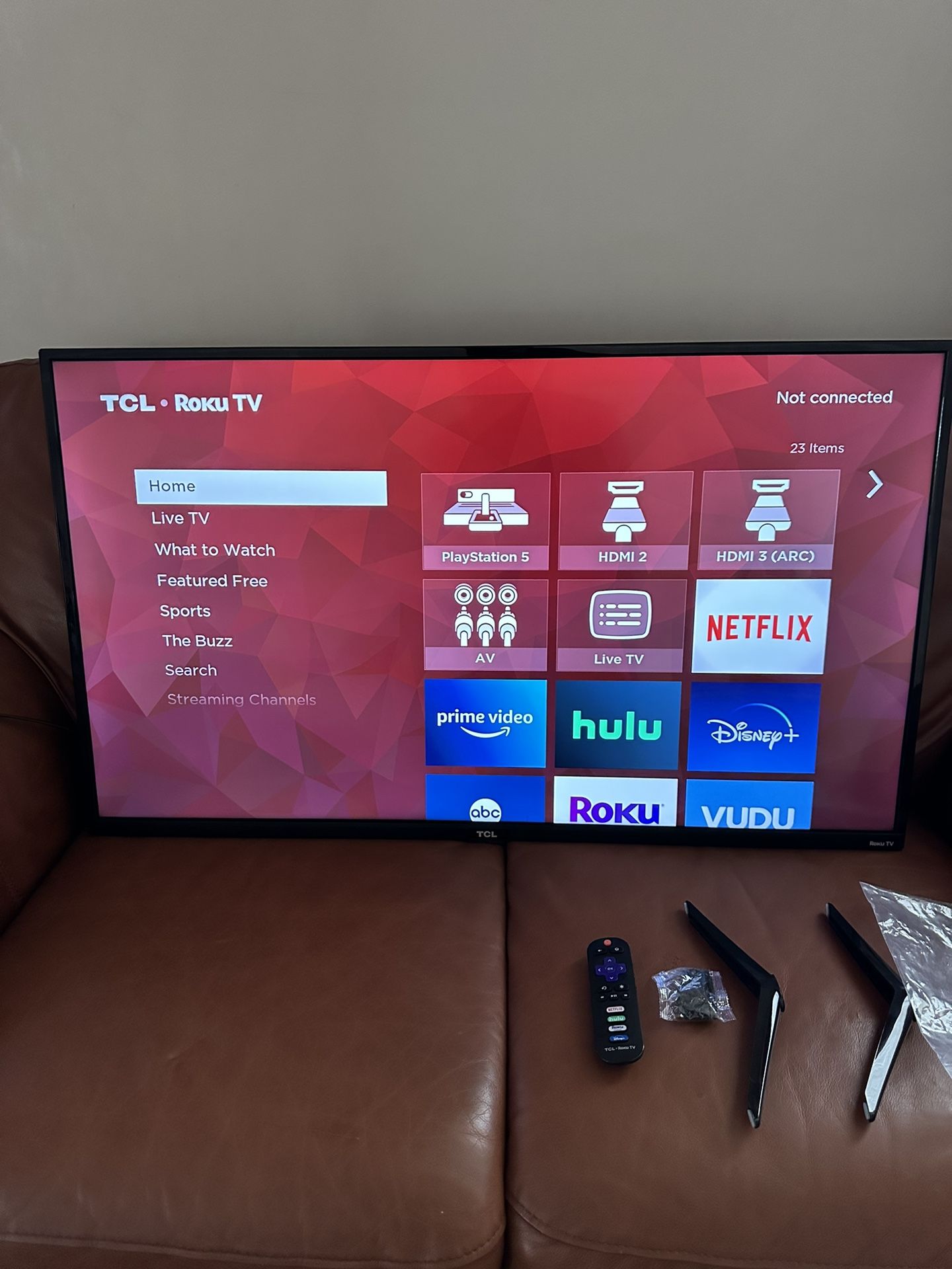 TCL 43 Inch 4K Ultra HD Smart ROKU LED TV (
