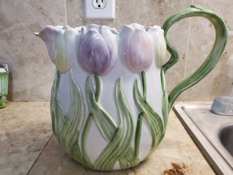 Decorative Flower Pitcher