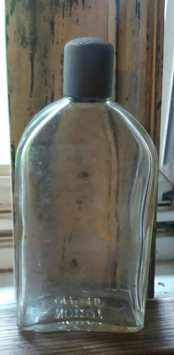 Vintage Jergens lotion bottle with lid