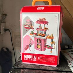 Girls Toys Mobile Cooking/ Medical Station $20