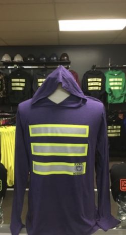 High Visibility Safety Long Sleeves with Hoodie