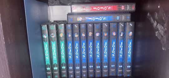 Jojos bizarre Adventure books