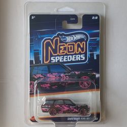 Hot Wheels Datsun 510 Wagon Neon Speeders