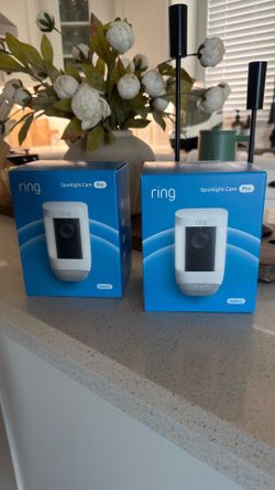 2 Ring Spotlight Camera Pro unopened