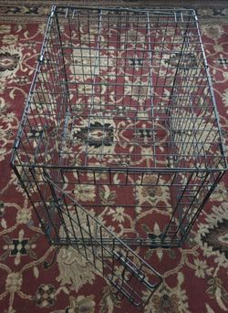 Pet crate.