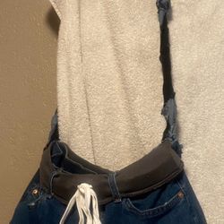 Hand/Homemade Jean Purse